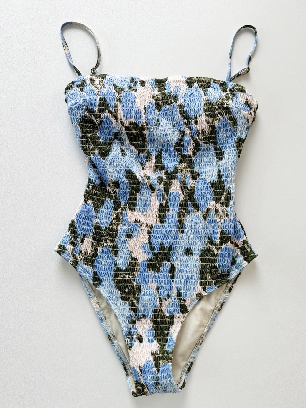 Free People x Peony Shirred One-Piece Swimsuit | NWT - Picture 3 of 9